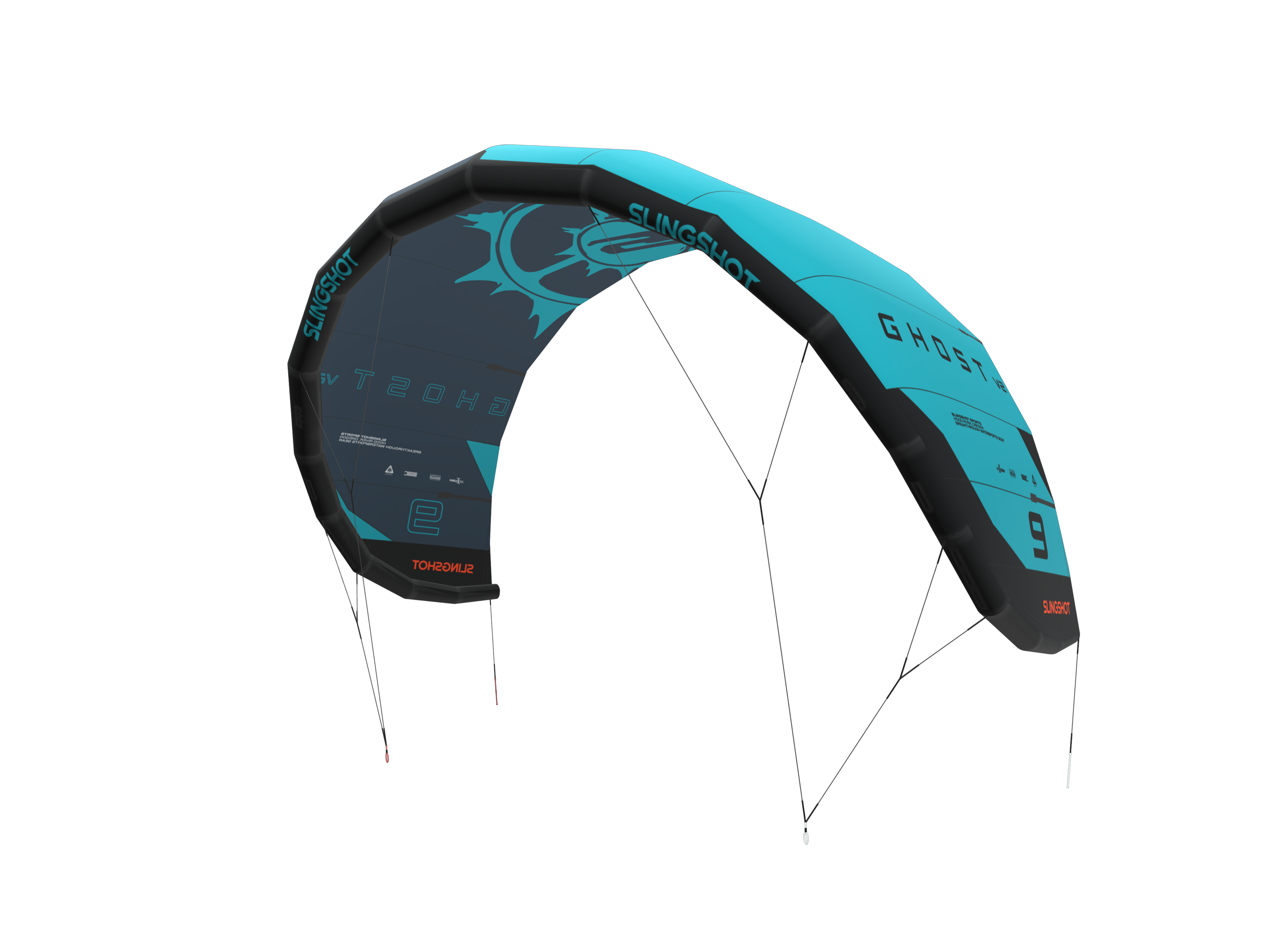 2023 Slingshot Ghost V2 Kite Blue