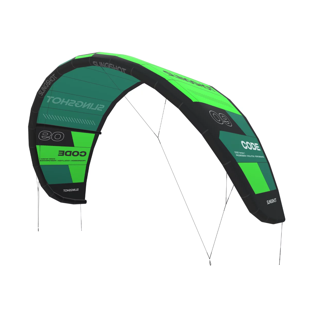 2023 Slingshot CODE V1 Kite (Green)